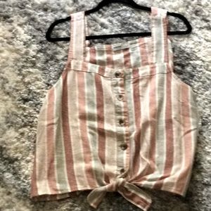 Multicolored Striped Top